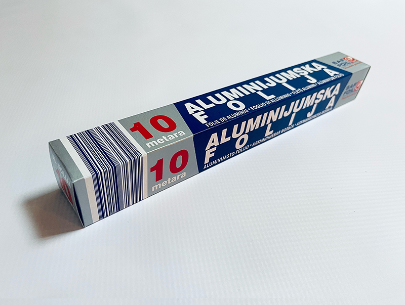 Aluminijumska folija 10m kutija
