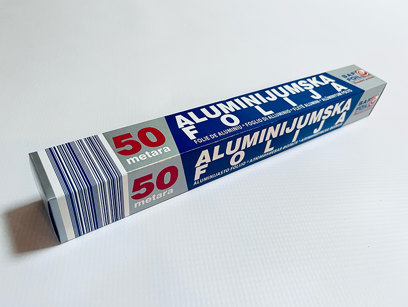 Aluminijumska folija 50m kutija