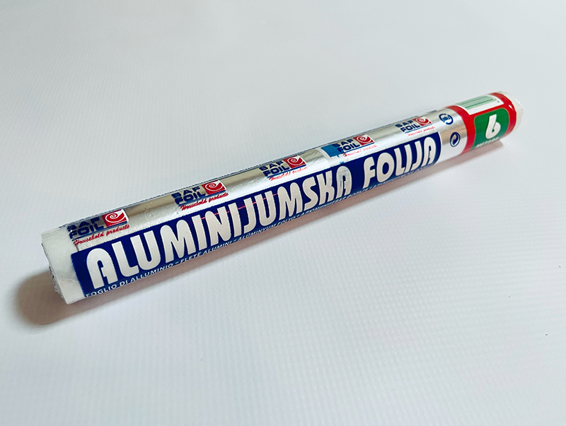 Aluminijumska folija 6m celofan