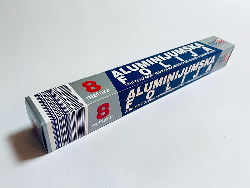 Aluminijumska folija 8m kutija